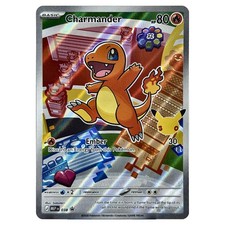 Charmander MEP 038 Black Star Promo Pokemon Card NM