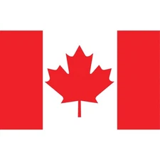 ANNIN FLAGMAKERS 191340 Canada Flag,4x6 Ft,Nylon 5JFV2
