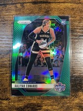 2024 Panini Prizm WNBA AALIYAH EDWARDS MYSTICS #70 SP GREEN ROOKIE A1