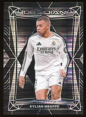 2024-25 Panini Obsidian Kylian Mbappe Electric Etch White Pulsar #'d 3/11 