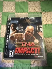 TNA Impact (Sony PlayStation 3, PS3, 2008) Complete, Manual