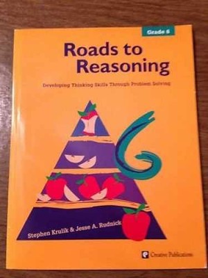 Roads to Reasoning Grade 6 - Paperback, by Krulik Rudnick - Very Good o