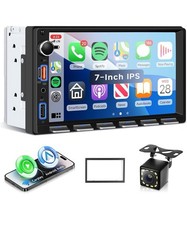 Vechtel 2 Din Autoradio con Wireless Carplay Android Auto 7”  Retrocamera
