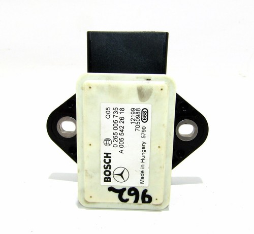 Mercedes Benz E W212 2.1 D 0265005735 ABS YAW RATE ESP SENSOR Sensore  2012