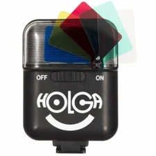 Holga Electronic Flash with Built-in Color Filters for Holga 135BC/120N/112N