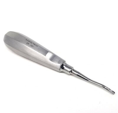 AUTOCLAVABLE DENTAL SURGERY MESIAL BAYONET 3mm SCOOP TIP ROOT ELEVATOR #46R