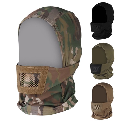 Sombrero Unisex Nuevo Arnés Protección Solar Máscara Facial Completa Persona Real CS Casco - Imagen 2 de 15
