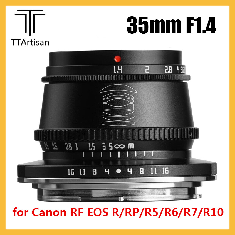 TTArtisan 35mm APS-C Manual Focus Lens for Canon RF EOS R RP