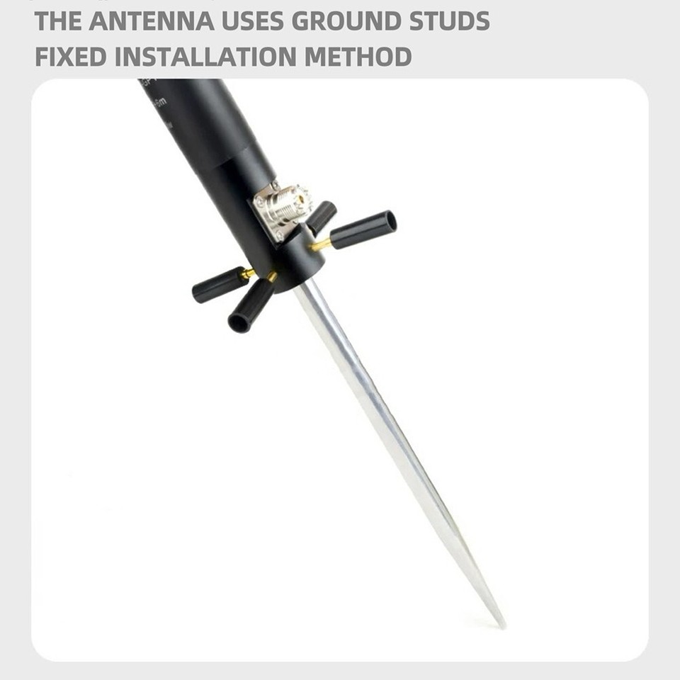 For HAM Radio Must Have Adjustable Length Aluminum Alloy Antenna Setup