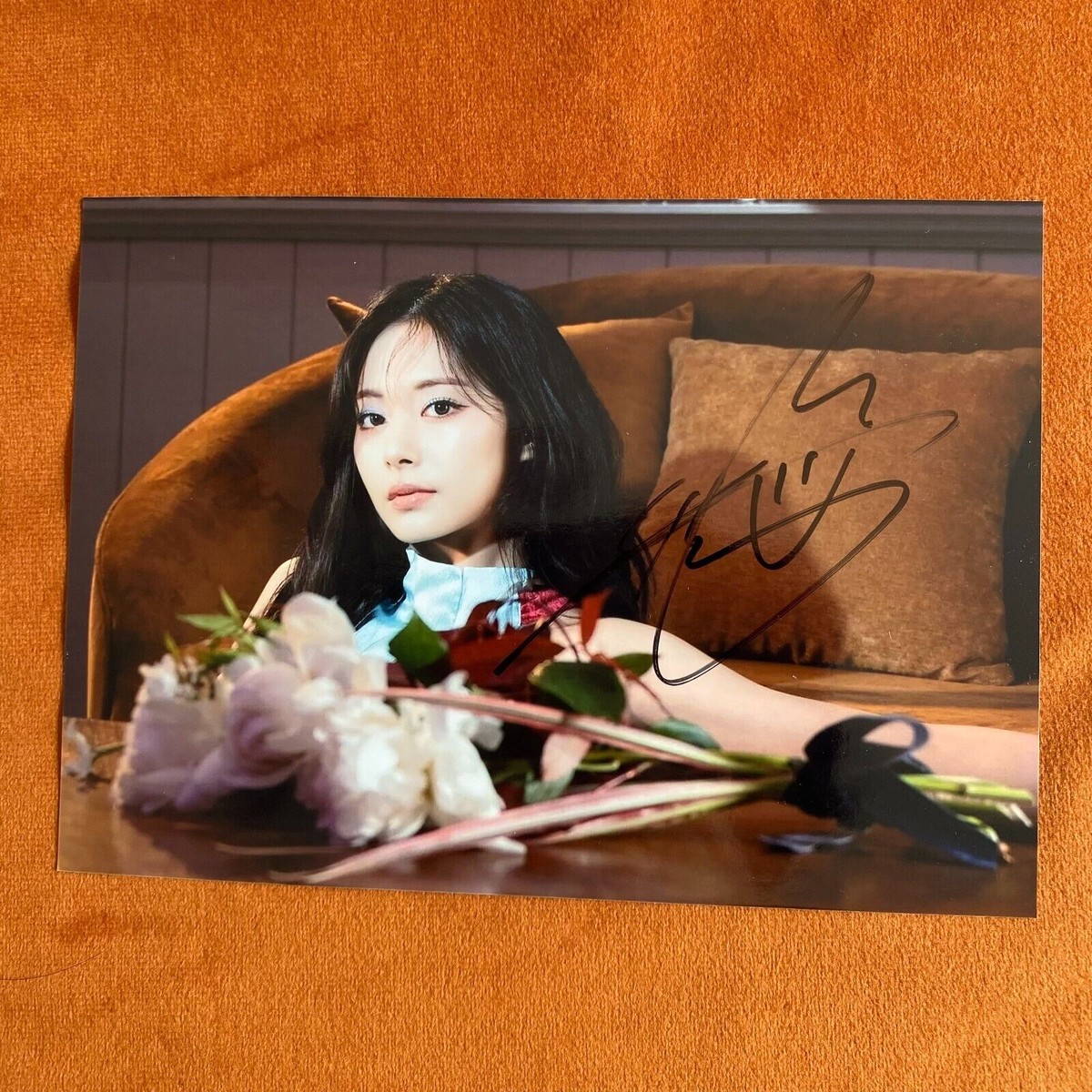 K-POP・アジア twice yes,iam tzuyu autograph TWICE Tzuyu Autographed Signed Photo 5*7 K-POP Collection
