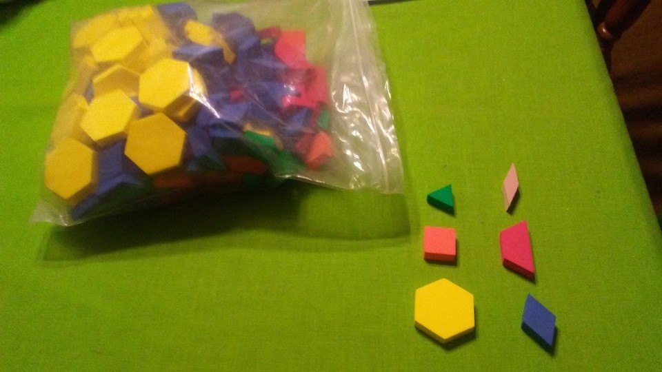 Shapes Foam Math Manipulatives Sorting Patterns Home School Pre-Sch- 2 ...