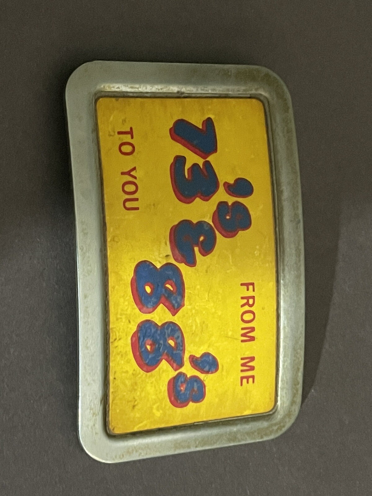 Vintage 73 & 88 Belt Buckle - Extremely Rare Collectible-image