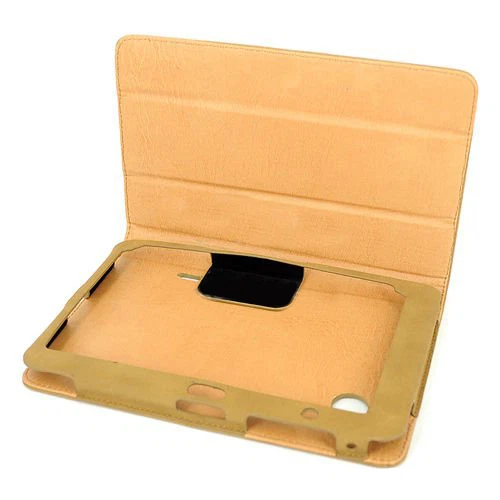Green PU Leather Case With Stand Flip Cover For HTC Flyer Protection - Image 2 of 4