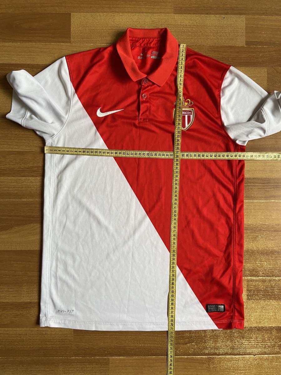 MONACO 2014 2015 HOME FOOTBALL SHIRT SOCCER JERSEY NIKE 695096-600