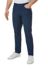 NEW Member's Mark Men's Benton Blue UPF 30 Slim Fit Performance Pants 32x 30