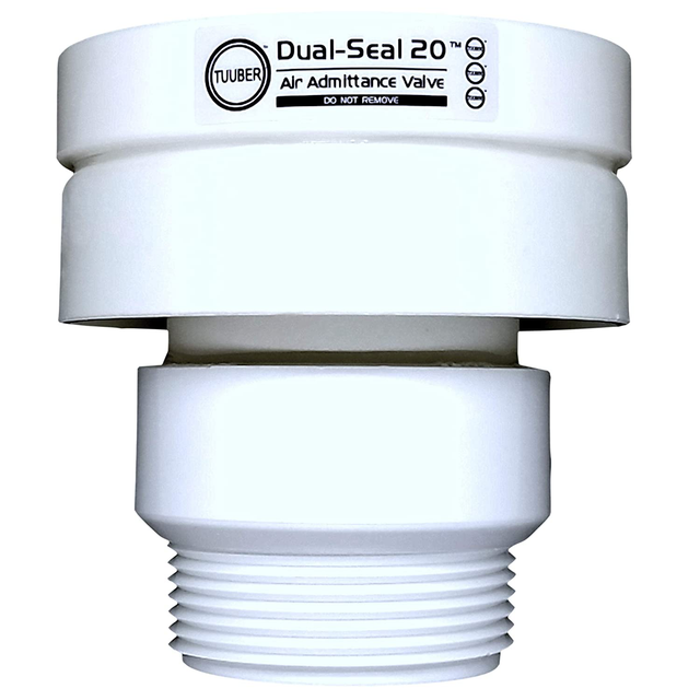 Air Admittance Valve 11/2 inch Tuuber Vent 2X Superior Seal Plumbing