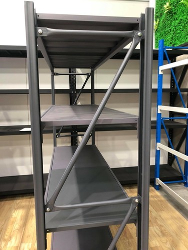 2m Garage Storage Warehouse Shelves Shelving Rack Metal Steel 800kg 5-2020C - Picture 4 of 9