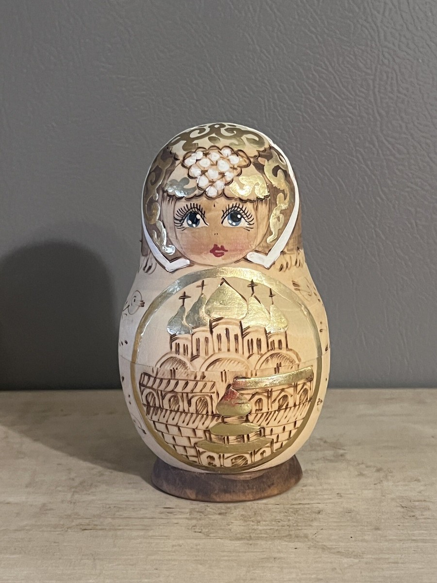 Russian Nesting Dolls Set of 5 Vintage Mint Condition | eBay