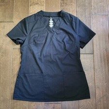 Jaanuu Medical Nurse Black Pocket Scrub - Size Small