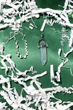 Hexagonal Chakra Pendant with 18” Stainless Steel Chain 