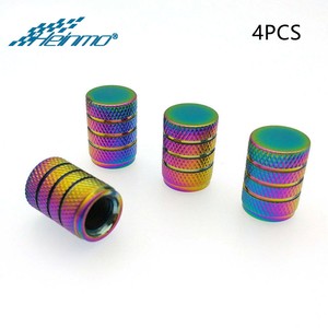 4pcs Car Wheel Tyre Valve Stems Air Dust Cover Screw Cap Accessories Universal