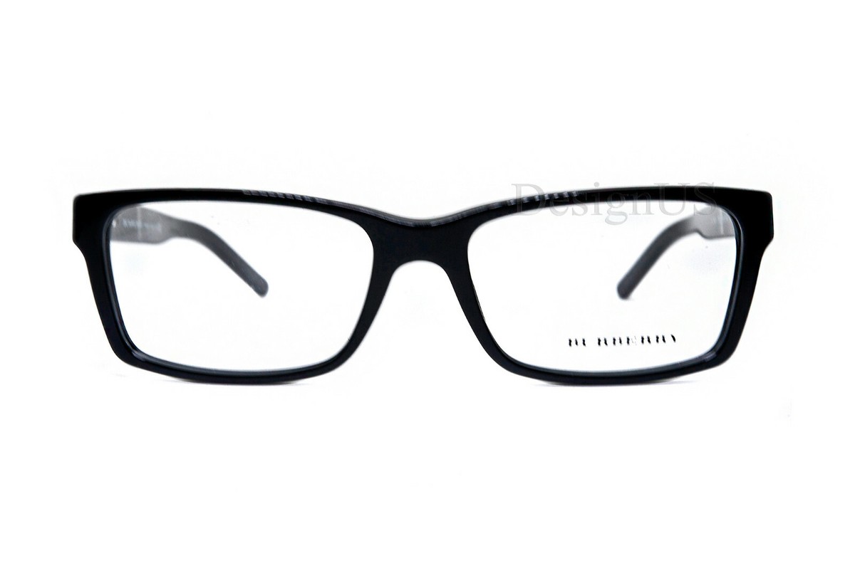 Burberry B 2108 3001 Black size 54/16/140 Eyeglasses Made in Italy
