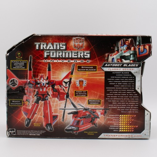 TRANSFORMERS UNIVERSE AUTOBOT BLADES CLASE VOYAGER CAJA ABIERTA - Imagen 3 de 6