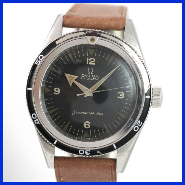 OMEGA Seamaster Men's Black Watch 