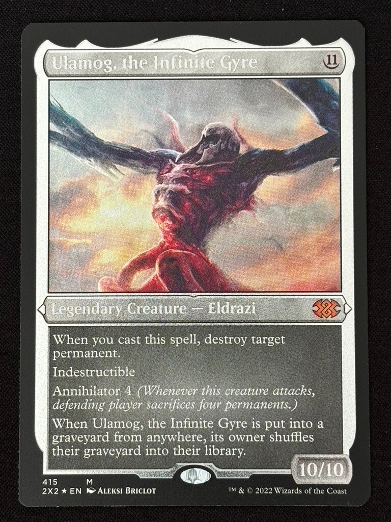 【未使用】MTG Ulamog the Infinite Gyre 英語Foil 1x MTG Ulamog, the Infinite Gyre (Foil Etched) - Double Masters