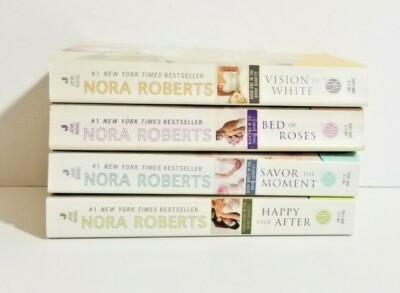 Nora Roberts Bride Quartet Books 1-4 Complete Mass Market Paperbacks