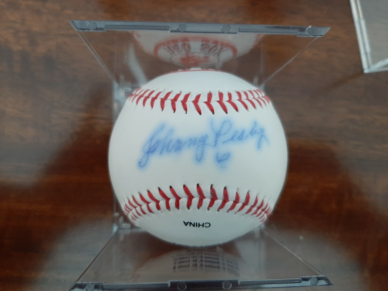 Johnny Pesky Autographed Baseball * Red Sox * 2004 Red Sox WS ball