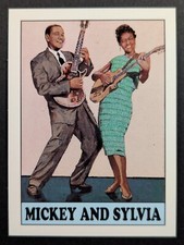 Mickey and Sylvia 1993 Rhythm and Blue Music Card #14 (NM)
