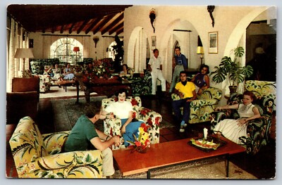 Hotel Ruiz Galindo Fortin De Flores Mexico Vintage Postcard