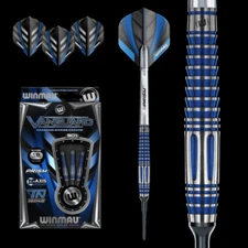 WINMAU Vanguard 90% TUNGSTEN 18 GRAM SOFT TIP DARTS 2090.18
