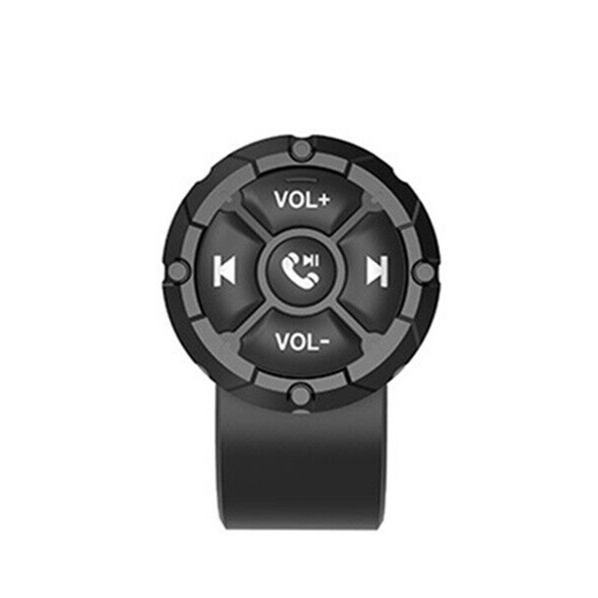 Motorcycle Handlebar Bluetooth Wireless Media Remote Button For Helmet Earphone