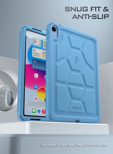 Funda para iPad 10.9 2022 10.10 | Funda de silicona poética a prueba de golpes - Imagen 40 de 43