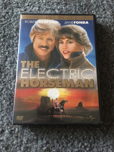 THE ELECTRIC HORSEMAN (1979) Widescreen, Redford, Fonda, RARE & OOP, Used DVD - Foto 1 di 8