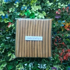 Unscented Incense Dhoop Sticks - 100% Natural bambooless Incense Dhoop Sticks  