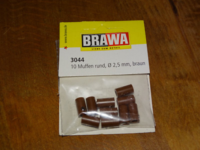 Lot De 10 Fiches De Connexion Femelles Marron Märklin 71421 - Pour Modélisme Ferroviaire - Neuf