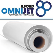 Ilford Omnijet Glossy Photo RC Paper Gloss Rolls 250GSM