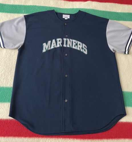 Vintage 90s Starter Seattle Mariners Alex Rodriguez Arod #3 Jersey Size 3X XXXL - Picture 5 of 8