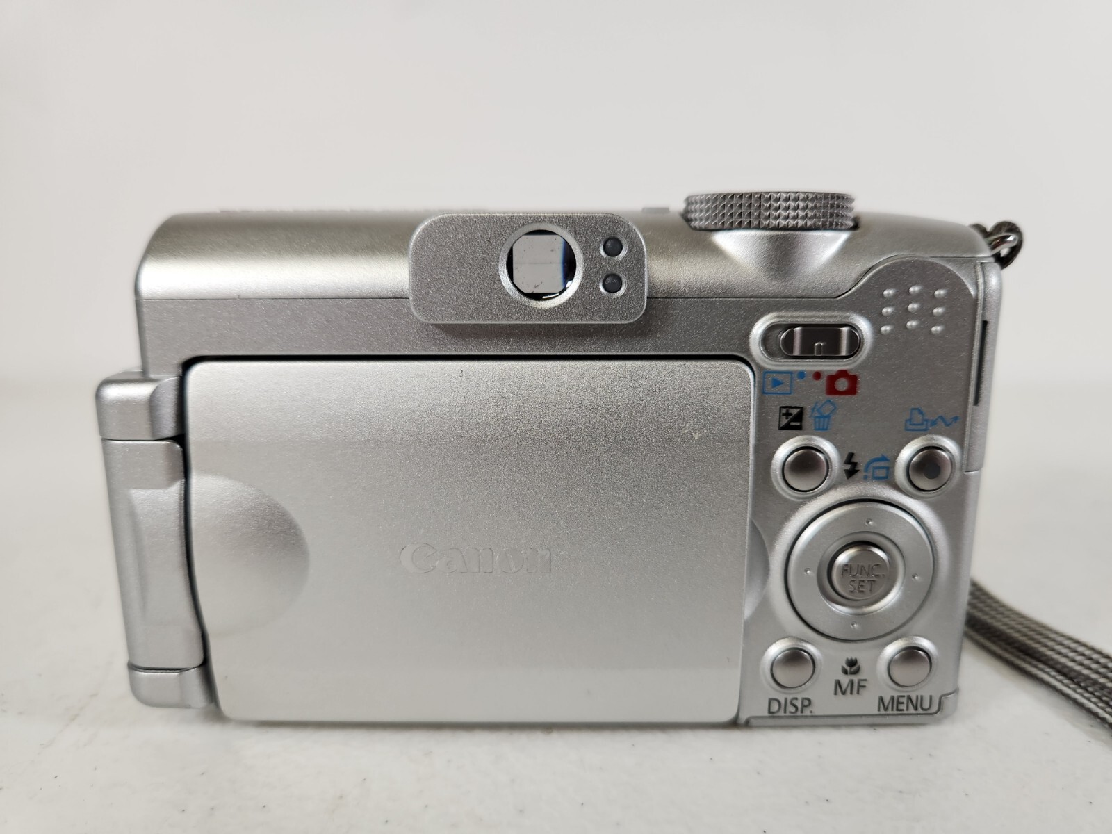 Canon PowerShot A630 8.0MP Digital Camera Silver 4x Zoom Tested MINT
