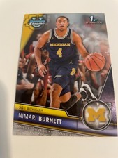 Nimari Burnett Base 1st Prospect 2023-24 Bowman University Chrome Basketball