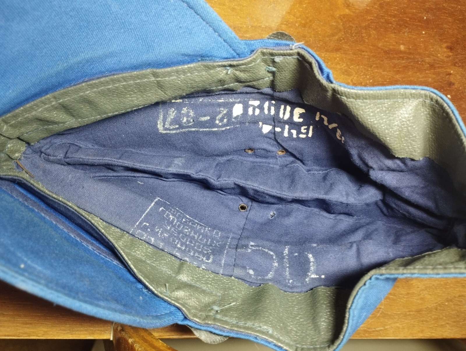 Soviet Navy Sailor Cap, Size 56, USSR Vintage — image 7