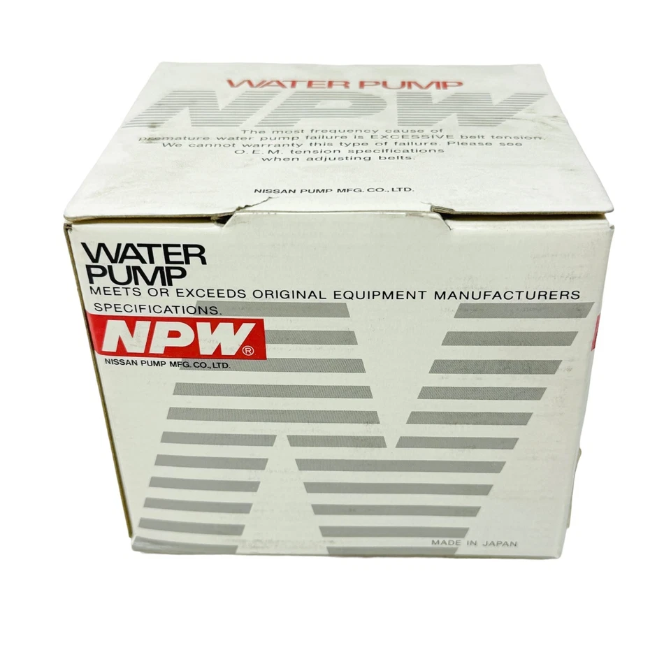 Bomba de agua NPW S37 para Suzuki reemplaza 1740085Z01 - Hecha en Japón Foto 3 de 4