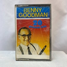 Benny Goodman - 20 Greatest Hits 1986 Cassette Tape - Nice 