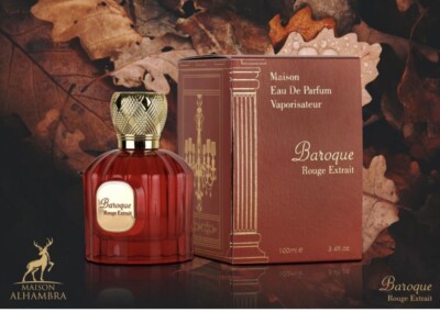 Baroque Rouge Extrait Perfume By Maison Alhambra 100 ML: Super Rich Niche 