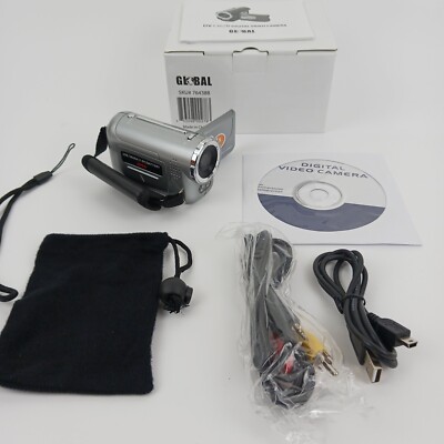 Global New Beginnings 1.5'' 3.1 MP Digital Video Camera with 4X Zoom DV-136ZB