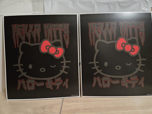 (2) Hello Kitty Advertising Display Posters 10"×11½" New - Picture 5 of 5
