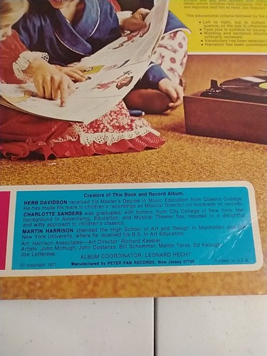 The Peter Pan Players Pinocchio Gatefold LP + Story-Book A Real Boy Land Of Toys - Picture 14 of 17